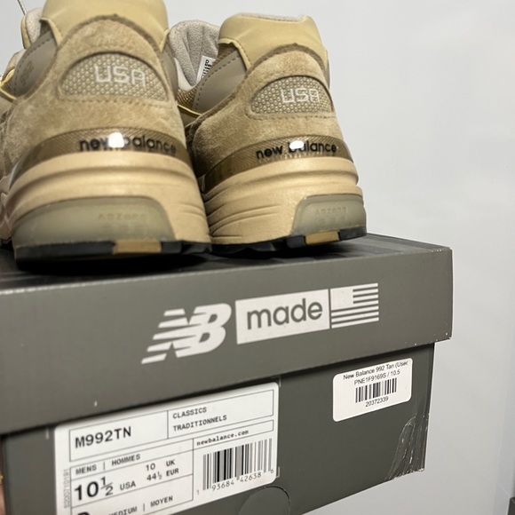 New Balance 992 Tan - Picture 2 of 2
